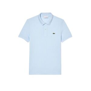 $110 NWT Lacoste Men's Slim Fit L.12.12 Piqu'e Polo Shirt, Light Blue, XXL